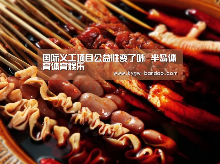 国际义工项目公益性变了味-半岛体育体育娱乐(图3) 半岛体育线上观看
