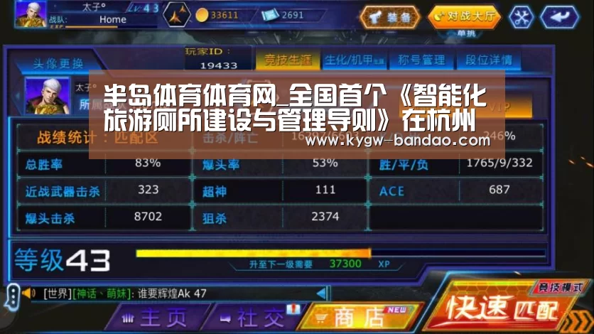半岛体育体育网_全国首个《智能化旅游厕所建设与管理导则》在杭州实施(图1) 半岛体育体育网